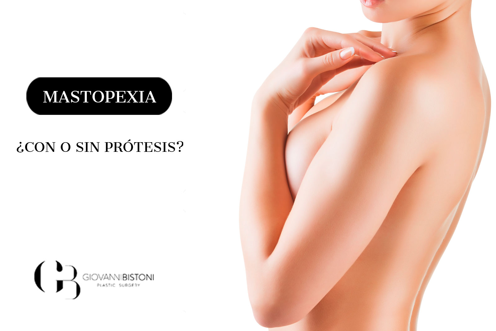 mastopexia con o sin prótesis mamarias