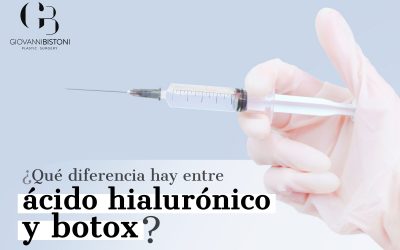 Qué diferencia hay entre el ácido hialurónico y el Botox
